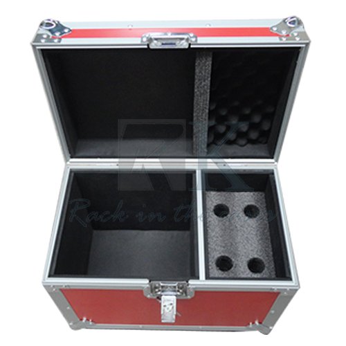 new design microphone flight case with Compartment for micro