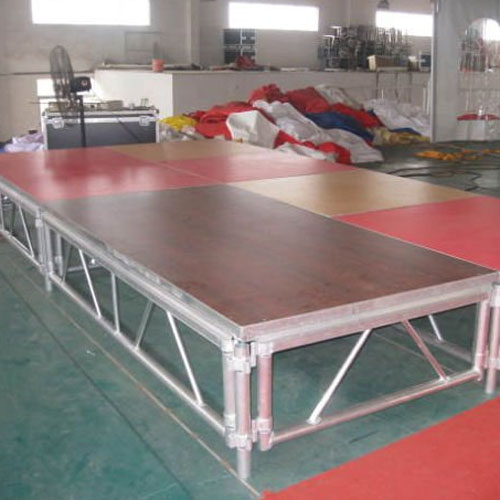 aluminium stage