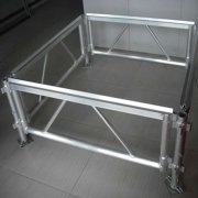 Performance aluminium plywood stage