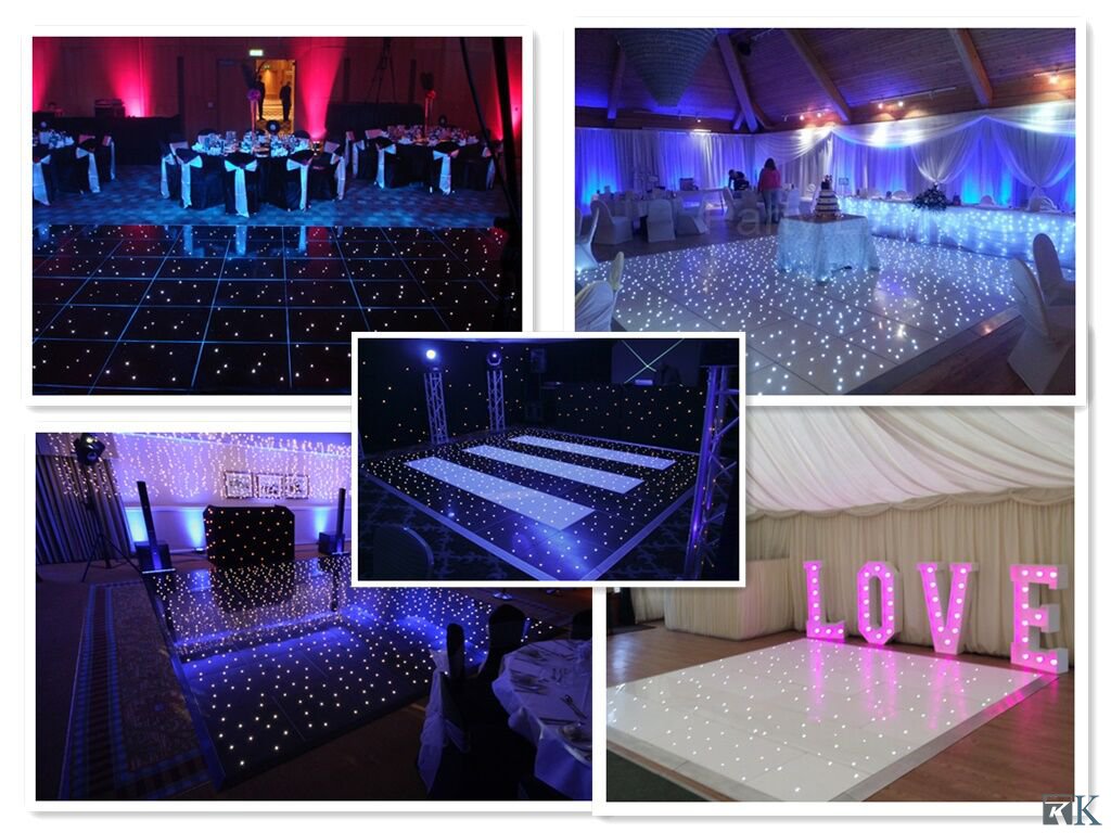 New Innovative Luxury Product LED White Dance Floor for Wedd